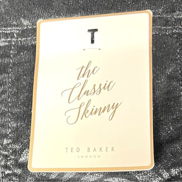 Ted Baker Dehbra Zebra Skinny Jeans In Black - Picture 8 of 10